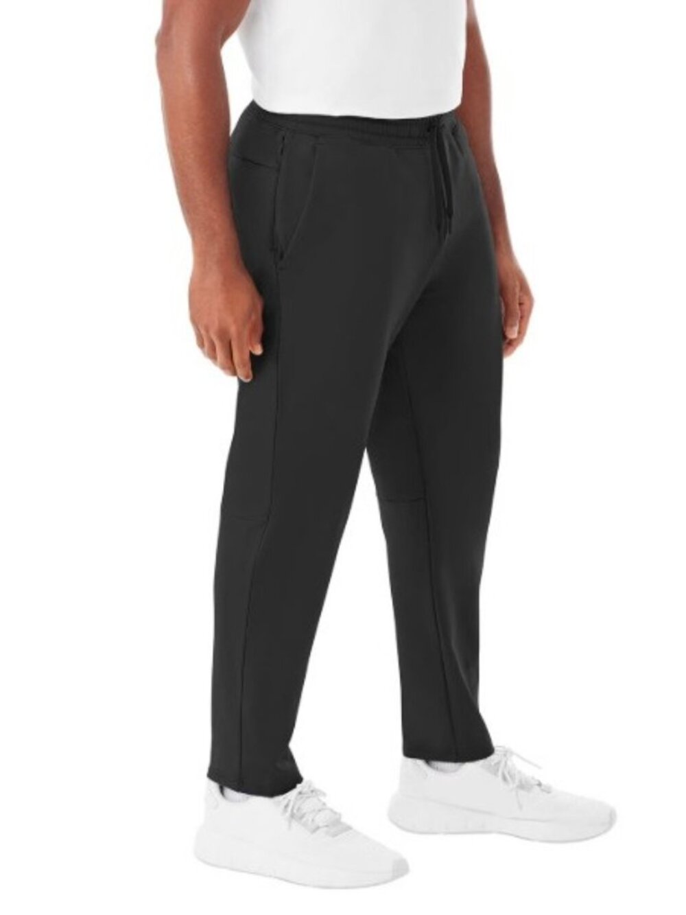 Member's Mark Men's Fleece Pants-Black-Size XXL-NWT